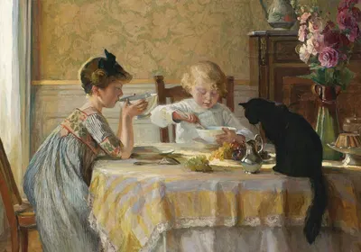Время перекуса by Анжель Бланш Денвиль — digital art print download