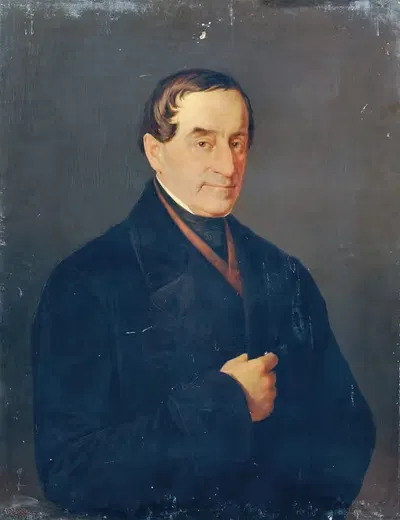 Anton Vinzenz Petke by Carl Haase, 1855 — digital art print download