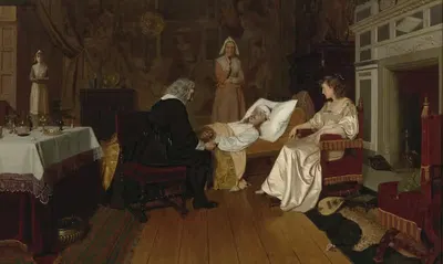 Свидетельствуй мой акт и печать by Эдмунд Блэр Лейтон, 1878 — digital art print download