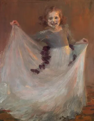 Kindertanz by Eugenie Breithut-Munk, 1905 — digital art print download