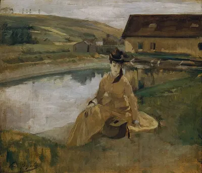 У воды by Ева Гонсалес, 1880 — digital art print download