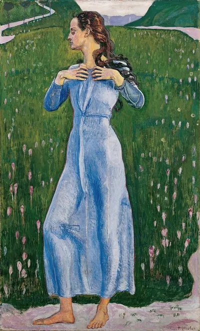 Ergriffenheit by Ferdinand Hodler, 1900 — digital art print download