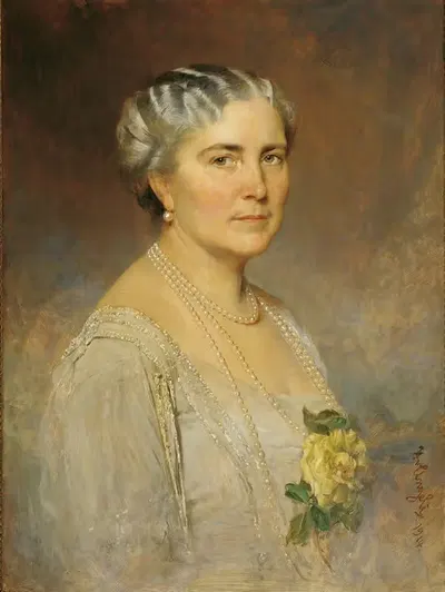 Маргарета графиня Ланкоронская by Генрих фон Анджели, 1914 — digital art print download