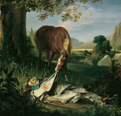 Могила Вальштейна by Йозеф Данхаузер, 1828 — digital art print download