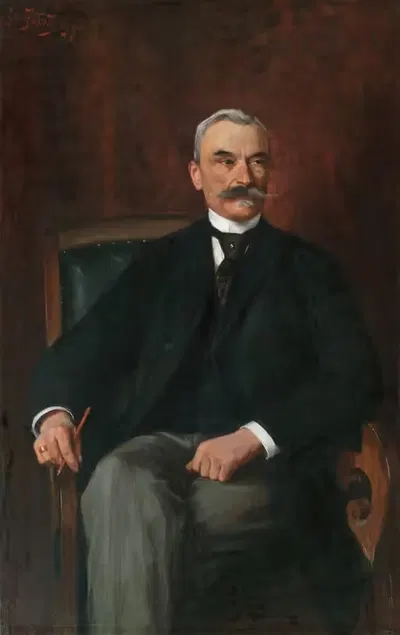 Доктор Станислав Риттер фон Мадейски by Юлиан Фалат, 1897 — digital art print download