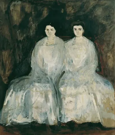 Сестры Каролина и Полина Фей by Ричард Герштль, 1905 — digital art print download