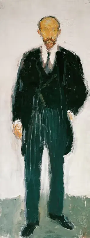 Профессор Эрнст Диц by Ричард Герштль, 1907 — digital art print download