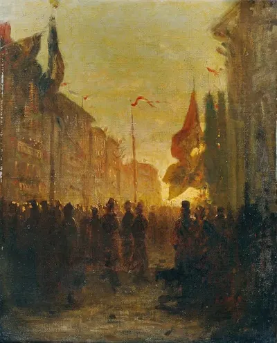 Праздничное украшение by Алойс Шённ — digital art print download