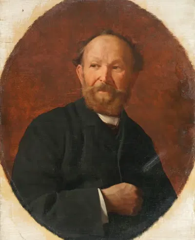 Скульптор Винценц Пильц by Амадей Секулич, 1891 — digital art print download