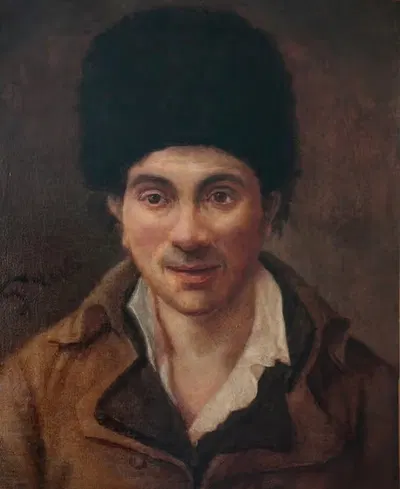 Предполагаемый портрет сапожника Симона by Антуан-Жан Гро, 1794-1795 — digital art print download