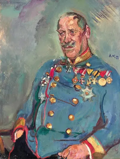 Генерал Готфрид Зейбт фон Рингенхарт by Антон Колиг, 1918 — digital art print download