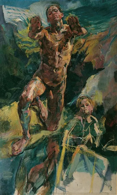 Тоска by Антон Колиг, 1921 — digital art print download