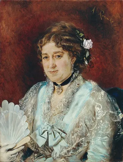 Babette Tapecierer by Anton Romako, 1873-1876 — digital art print download