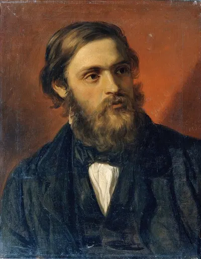 Hofrat Burian by Carl Rahl, 1852 — digital art print download