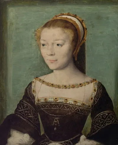 Анна де Писслеу (1508–1576), герцогиня д'Этамп by Корнель де Лион, 1508–1576 — digital art print download