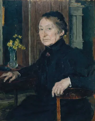 Marie Gerl (II) by Ferdinand Matthias Zerlacher, 1911 — digital art print download