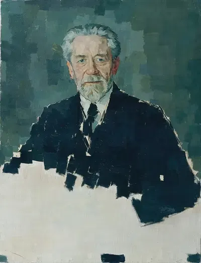 Professor Friedrich Becke by Ferdinand Matthias Zerlacher, 1922 — digital art print download