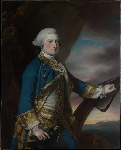 Адмирал Гарри Полет (1719–1794), шестой герцог Болтона by Фрэнсис Котс, 1719–1794 — digital art print download