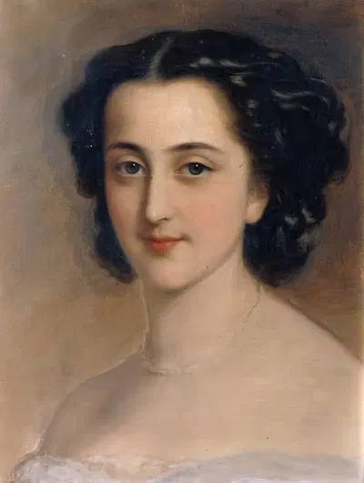 Графиня Маки by Франц Шротцберг, 1878 — digital art print download