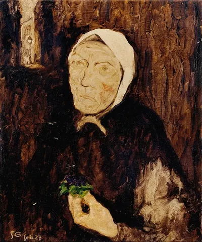 Die Veilchenverkäuferin by Franz Secky, 1927 — digital art print download