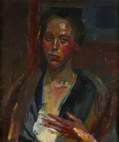 Шведская художница Элла Ваннер by Франц Вигеле, 1912 — digital art print download