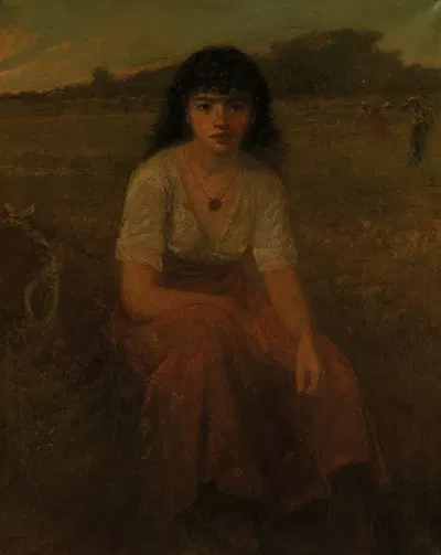 Квадрун by Джордж Фуллер, 1880 — digital art print download