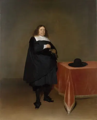 Бургомистр Ян ван Дюрен (1613–1687) by Жерар тер Борх, 1613–1687 — digital art print download