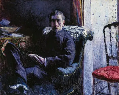 Портрет Жоржа Романа by Гюстав Каййботт, 1879 — digital art print download