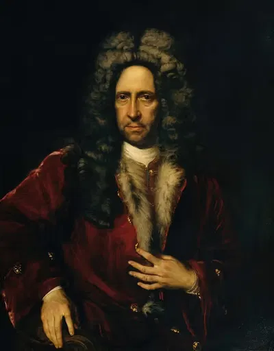 Портрет аристократа (Гвидо граф Стархемберг) by Иоганн Купецкий, 1714 — digital art print download