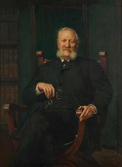 Dr. Karl Stremayr by Johann Victor Krämer, 1916 — digital art print download