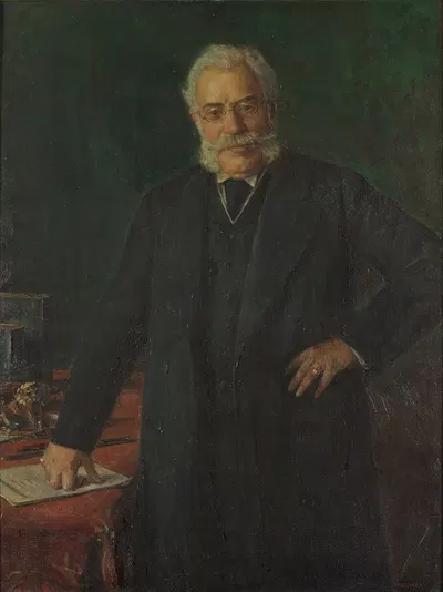 Johann Freiherr von Chlumecký by Johann Victor Krämer, 1908 — digital art print download