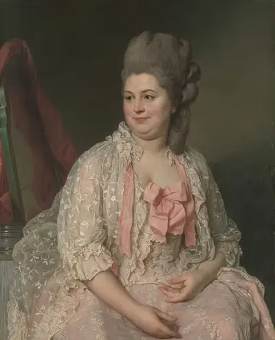 Мадам де Сент-Морис (Элеонора Элизабета Анжелик де Ботерн, 1742–1824) by Жозеф Сифред Дюплессис, 1776 — digital art print…