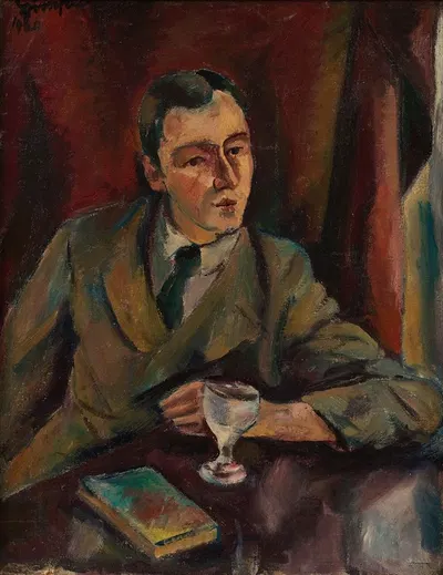 Портрет мужчины by Юлий Цимпель мл., 1920 — digital art print download