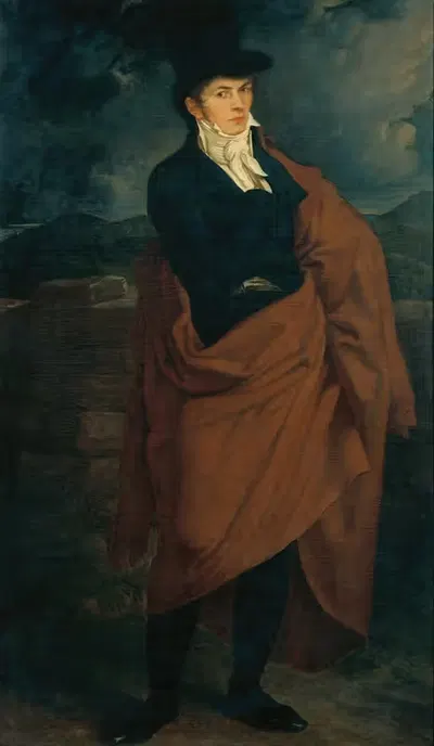 Автопортрет в полный рост by Карл Русс, 1810 — digital art print download