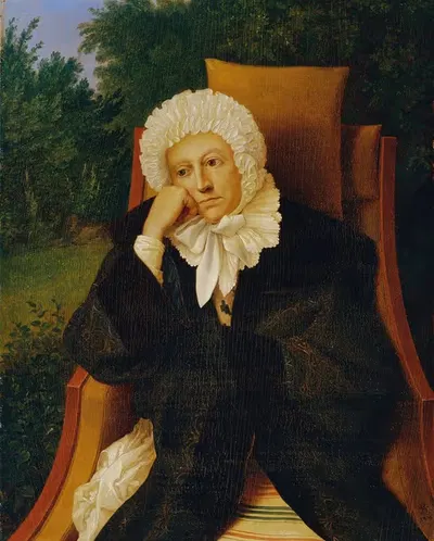 Дама в кресле by Людвиг Фердинанд Шнорр фон Каролсфельд, 1831 — digital art print download