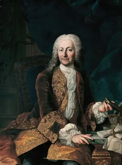 Иоганн Кристоф фон Бартенштейн by Мартин ван Мейтенс, 1740-1750 — digital art print download