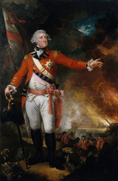 Генерал Джордж Элиот by Мэтер Браун, 1790 — digital art print download