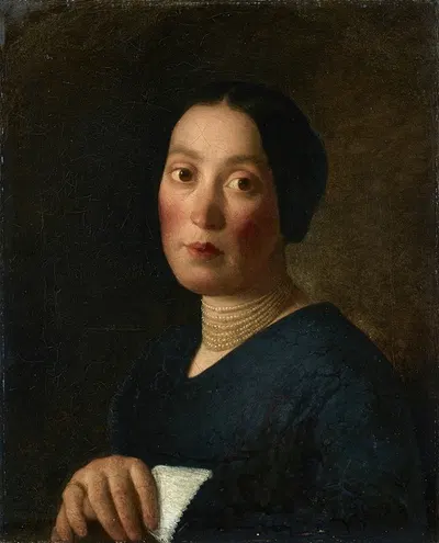 Элизабета Муш в возрасте 24 лет by Михаэль Нидер, 1848 — digital art print download