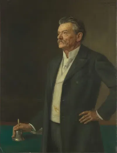 Президент Рейхстага доктор Теодор Катрейн by Рудольф Конопа, 1902 — digital art print download