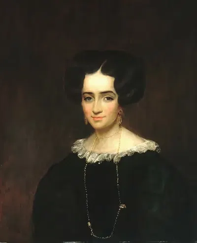Mrs. John Adams Conant by William Dunlap, 1829 — digital art print download