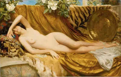Кожаный тигр by Альберт Генри Коллингс, 1921 — digital art print download