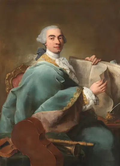 Portrait of a Musician by Alessandro Longhi — digital art print download