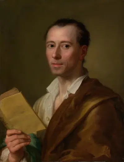 Иоганн Иоахим Винкельманн (1717–1768) by Антон Рафаэль Менгс, 1717–1768 — digital art print download
