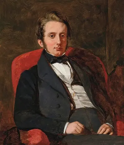 Портрет Генри Чарльза Гамильтона by Август Левольд Эгг, 1811-1872 — digital art print download