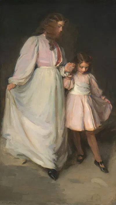 Доротея и Франческа by Сесилия Бокс, 1898 — digital art print download