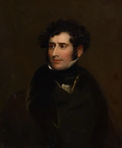 James William Wallack by Charles Robert Leslie — digital art print download