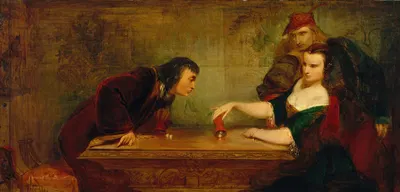 The Last Throw by Charles Robert Leslie — digital art print download