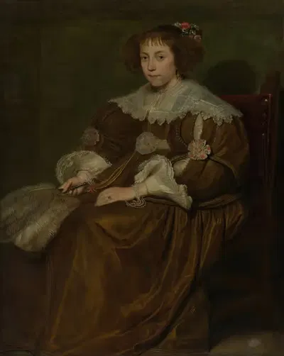 Portrait of a Young Woman by Cornelis de Vos — digital art print download