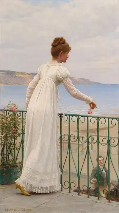 Услуга by Эдмунд Блэр Лейтон, 1898 — digital art print download