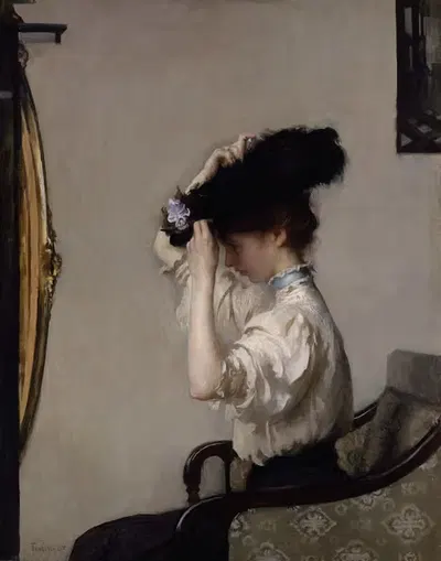 Подготовка к матinee by Эдмунд Чарльз Тарбелл, 1907 — digital art print download